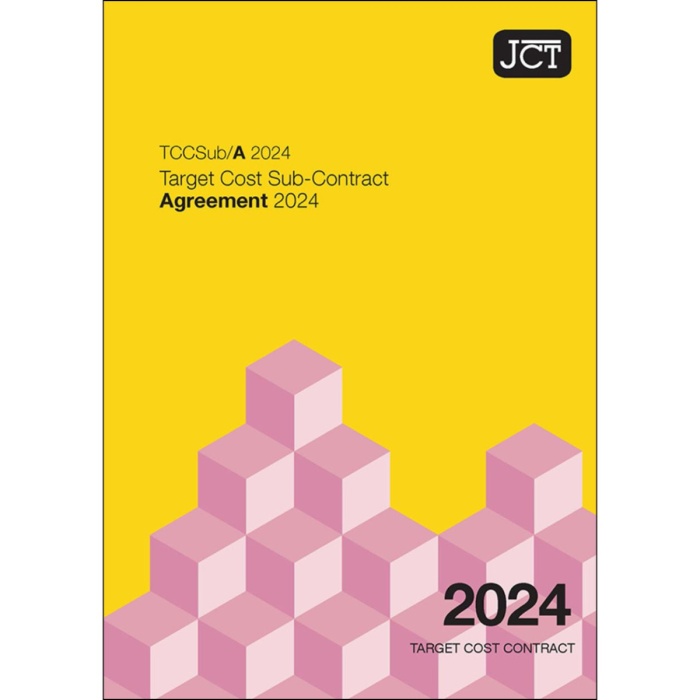 JCT Target Cost Sub-Contract 2024 (TCCSub/A)